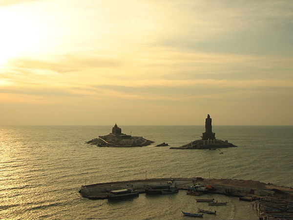 Sunrise at Kanyakumari