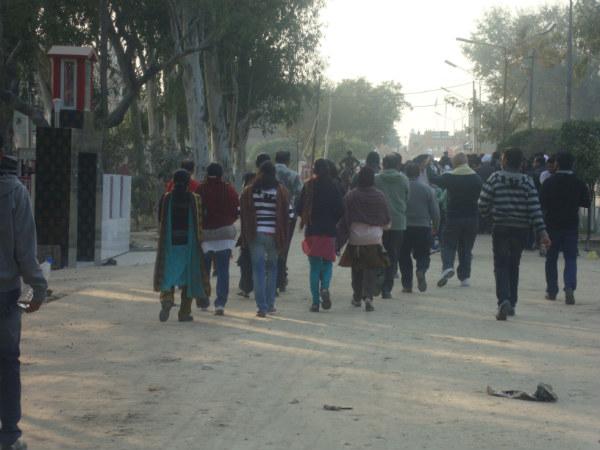 Entering the Indo-Pak Border