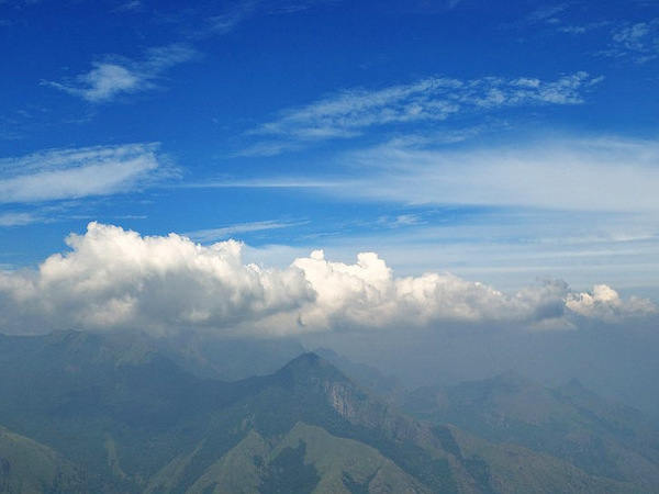 Peaks touching the clouds