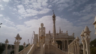 Jain Temple In Glass