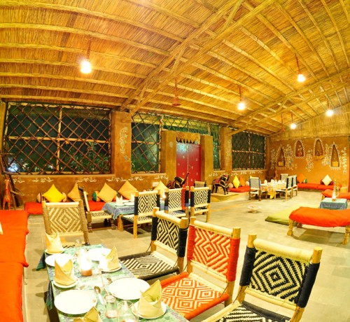 Dining area at the resort Dining area at the resort