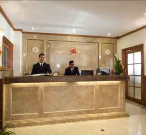 Reception area Reception area