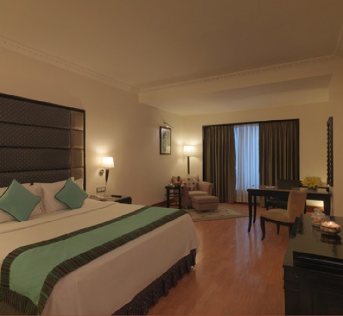 Gold club king bed