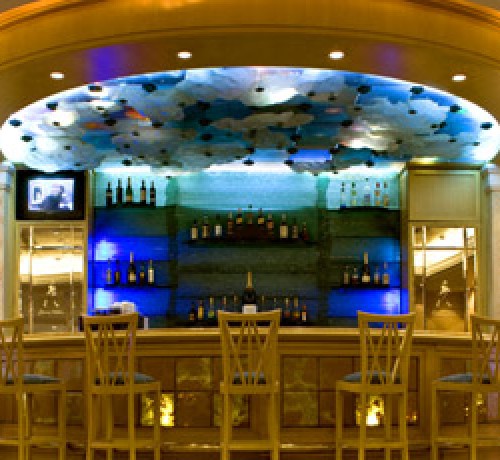 Bar at the hotel