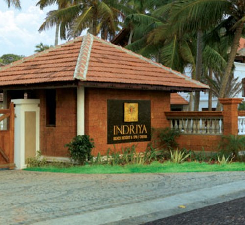 Resort entrance