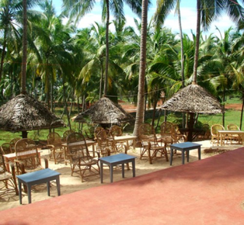 Outside dining Outside dining