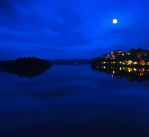 Lake View at Night