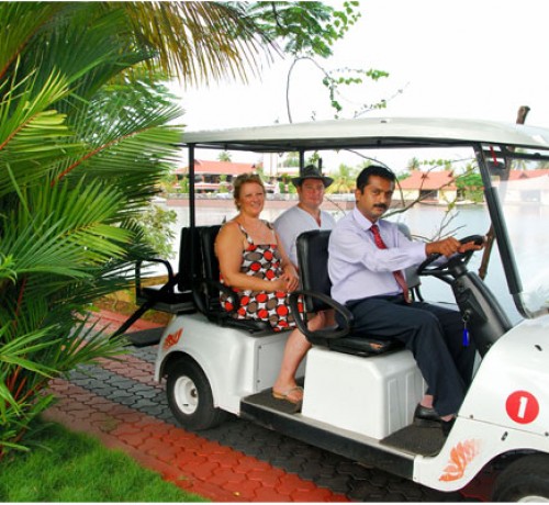 Activity at Lake Palace