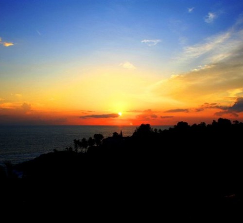 Sunrise view from the resort