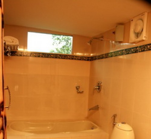 Bathroom In the Bamboo Tree House Bathroom In the Bamboo Tree House