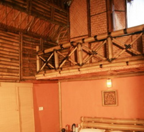 Bedroom in the Bamboo Tree House 1 Bedroom in the Bamboo Tree House 1