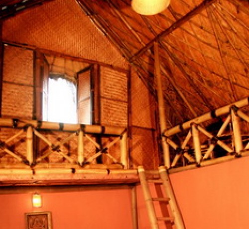 Inside view of the Bamboo Tree House 1 Inside view of the Bamboo Tree House 1