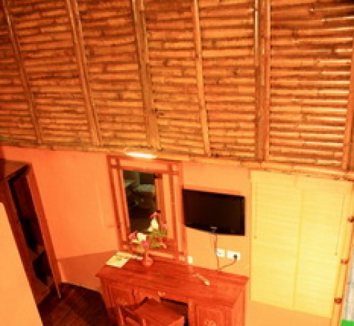 Top view in the Bamboo Tree House Top view in the Bamboo Tree House