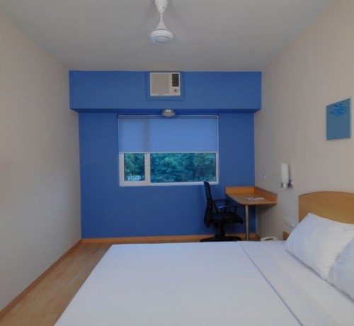 Spacious bedroom