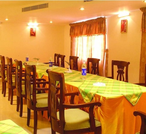 Decorated dining area Decorated dining area