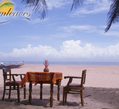 Dining by the beach Dining by the beach