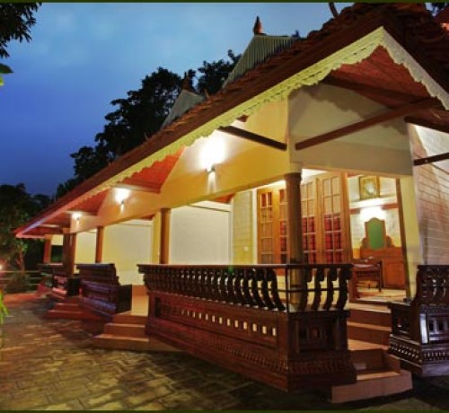 Night View of Cottages