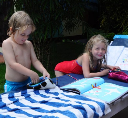 Kids enjoying Kids enjoying