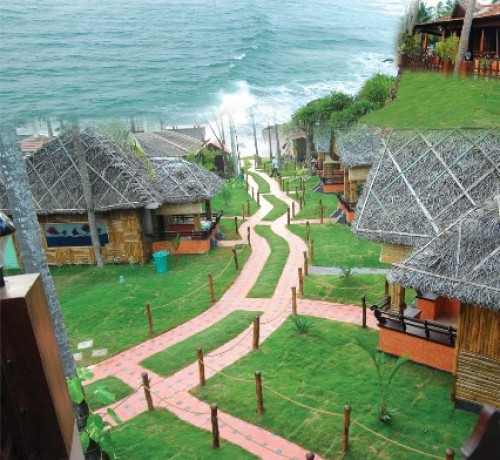 Way to the beach from the resort Way to the beach from the resort