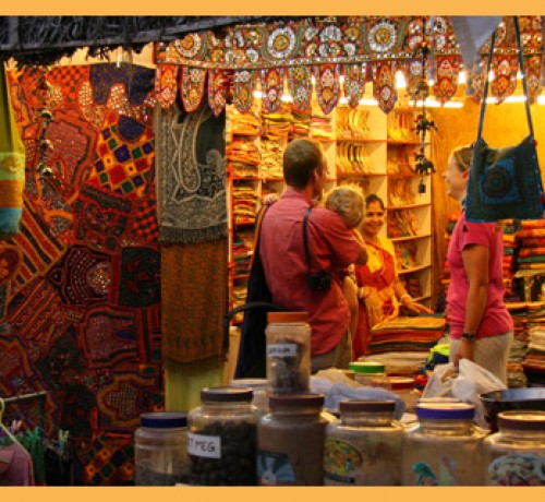 Shopping at Varkala Shopping at Varkala