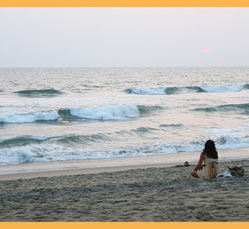 Tranquil sandy beach Tranquil sandy beach