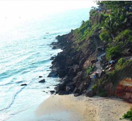 Azure sea water