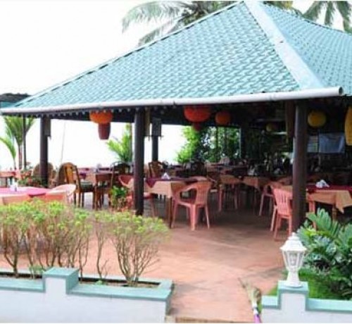 Beach side dining