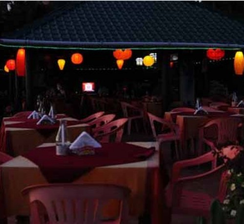 Romantic venue for dining