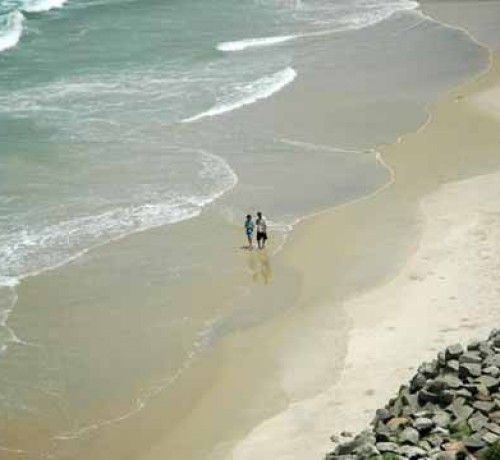 Splendid beach view