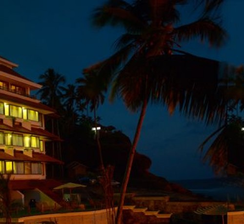 The resort at Evening The resort at Evening