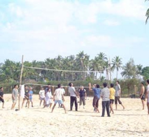 Saivishram-beach-volleyball