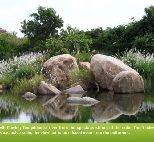 Scenic beauty surrounding the resort