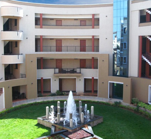 Elevation of the Hotel