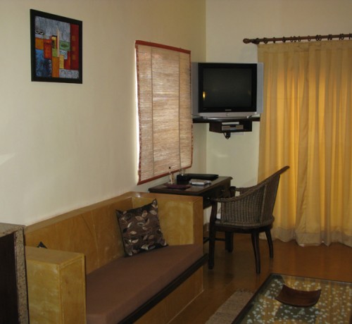 Living Area of the Suite