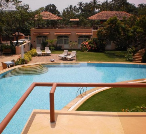 Deck with Pool View