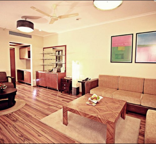 Suite room living area