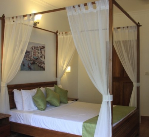 View of colonial bedroom