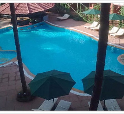 Over view of Hotel and Swimming pool Over view of Hotel and Swimming pool