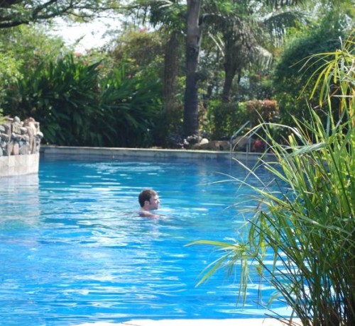 Pool with Lemongrass