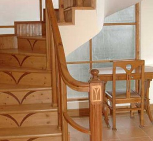 Wooden Stairway