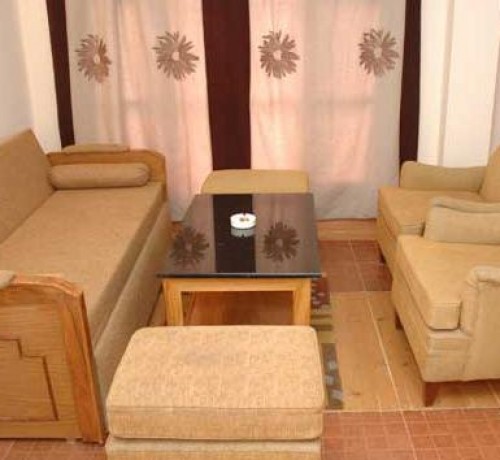 Living area in cottages