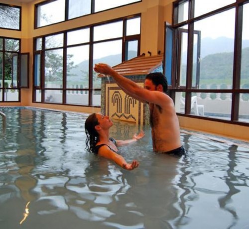 Hot water pool