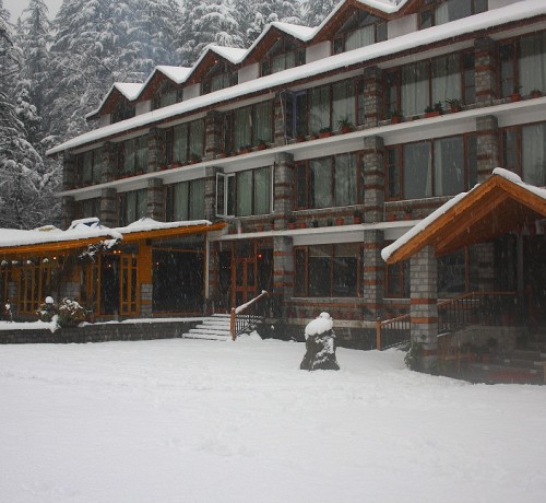 Lodge in Winter