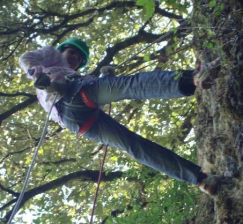Rock climbing