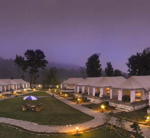 Cottages at Night