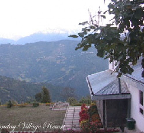 Side View of the Resort