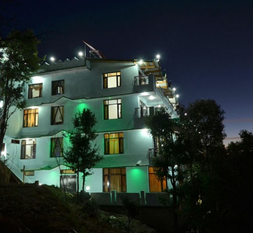 Resort by night