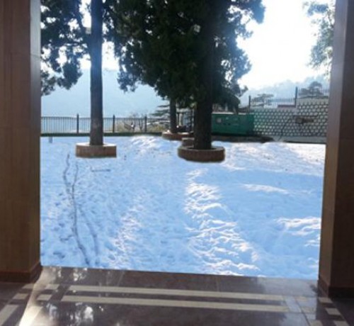 During snowfall During snowfall