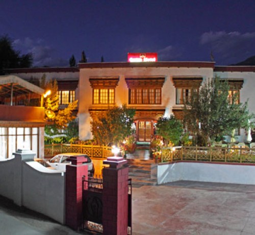 Hotel at night