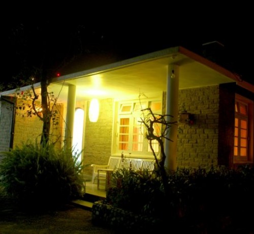 Cottage View at Night Cottage View at Night